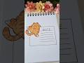 🐱 Cute Cat Note Idea ✨ You’ll Want To Try This! #cutedrawing #stationery #diy
