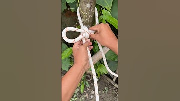 The Knot That Never Fails - Loop Knot Trick for Climbing & Daily Use
