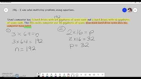GoMath 4th Grade Help Lesson 2.12