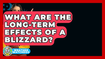 What Are The Long-term Effects Of A Blizzard? - Weather Watchdog