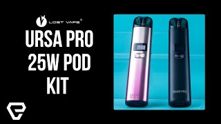 Is LOST VAPE onto something here? Lost Vape Ursa Pro Pod Kit Review!