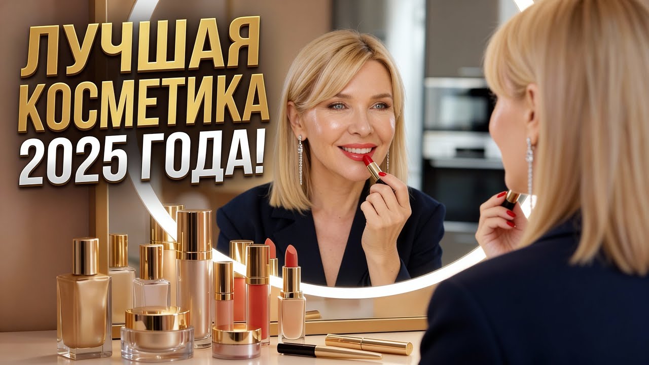 Я влюбилась в эту косметику в 2025- и вы тоже полюбите! ЛУЧШАЯ косметика года.Уход и макияж 50+