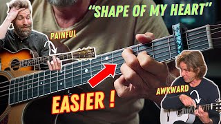 Mastering &quot;Shape of My Heart&quot; Made Easier: Play It in E Minor!