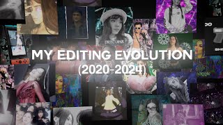MY EDITING EVOLUTION 2020-2024. (40+ edits). Alight Motion, Video Star, After Effects, Blurrr.