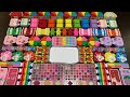 MIXING SLIME WITH CLAY VS MAKEUP VS GLITTER ! Mixing Random Things Into GLOSSY Slime