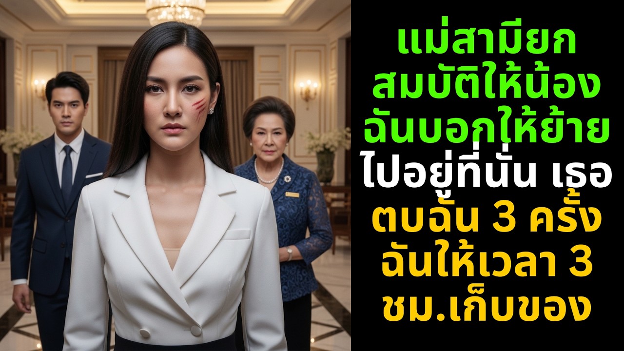 แม่สามียกสมบัติให้น้อง! ฉันบอกให้ย้ายไปที่นั่น เธอตบฉัน 3 ครั้ง—ฉันให้เวลา3ชม. เก็บของ! [นิทานชีวิต]