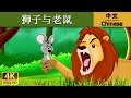 狮子与老鼠 | Lion And The Mouse in Chinese |    @ChineseFairyTales