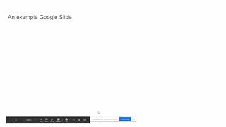 Closed Captions with Google Slides in Blackboard Collaborate