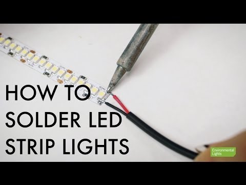 How to Solder LED Strip Lights
