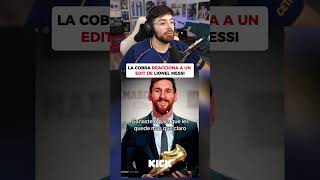 La Cobra reacciona a un edit de Lionel Messi #lacobraaa #lacobra #davooxeneize #davo #messi