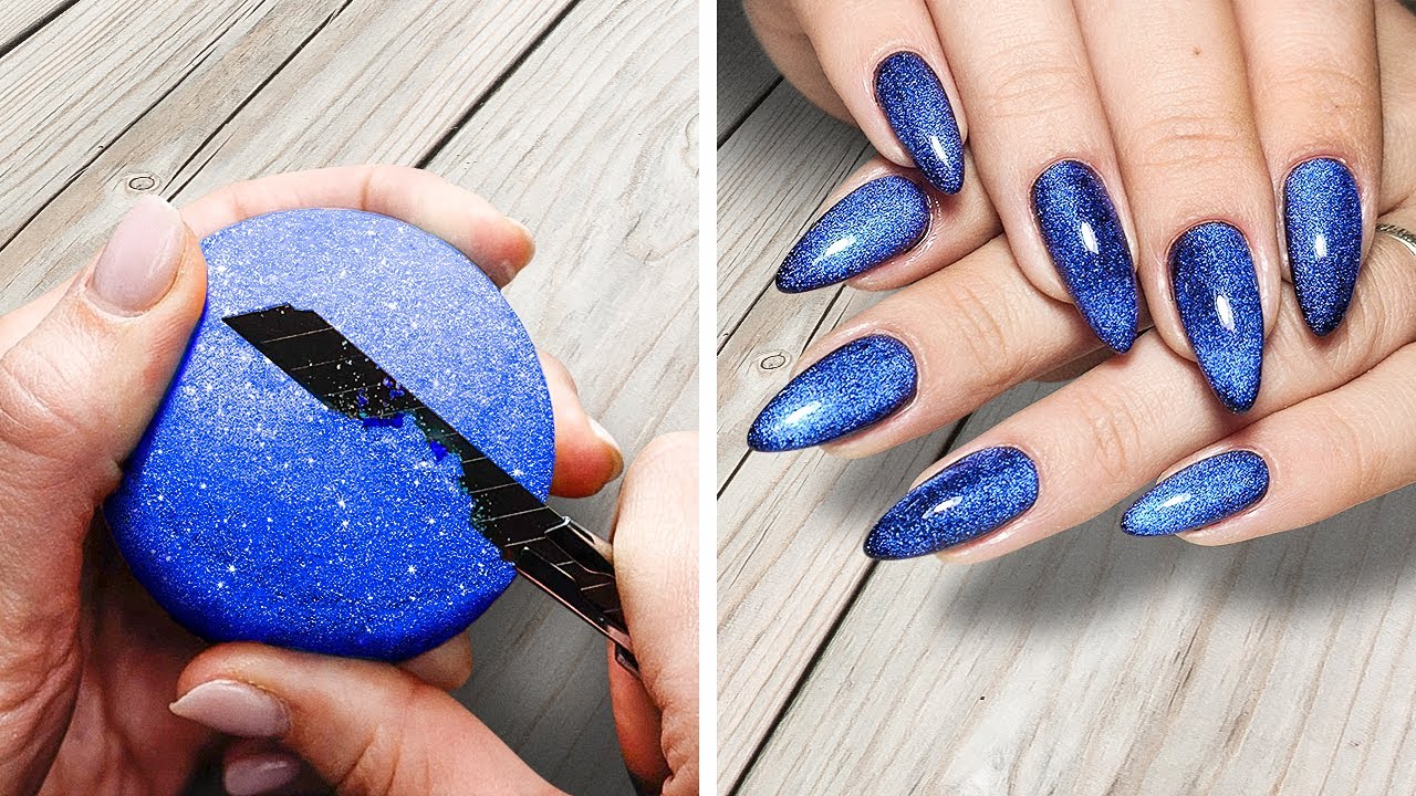 GLITTER IS LIFE! Beauty Hacks: NAILS, MAKEUP, HAIR