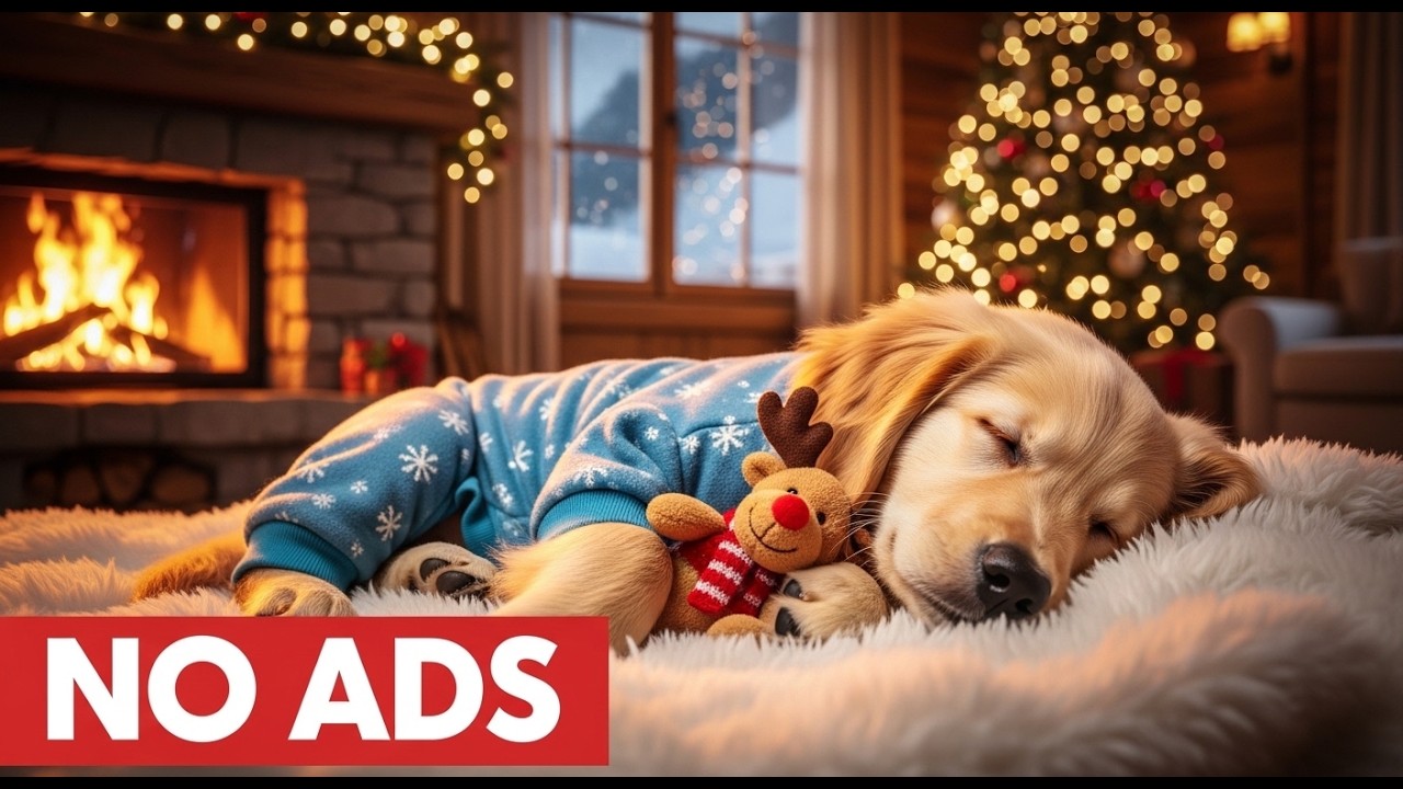 12H Soothing Music for Dogs 🐶🎶 Anxiety-Free, Deep Sleep, No Ads