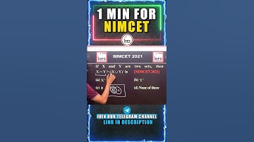 "Master NIMCET Set Theory PYQs with This Quick and Easy Short Trick! 🌐🔍 | NIMCET 2024 Exam Tips"