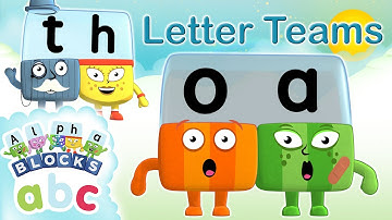 @officialalphablocks - Have Fun Learning with Letter Teams | Learn to Spell | Phonics