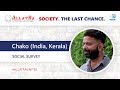 Chako (Kerala, India). Social survey about creative society