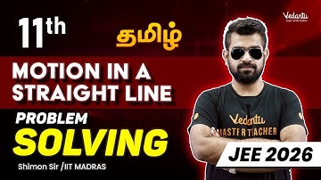 Problem Solving | Motion in a Straight Line | Class 11 |JEE 2026 | Shimon Sir