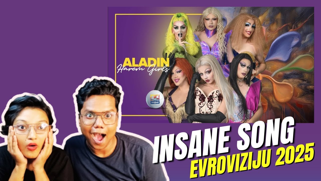 Harem Girls - Aladin - Pesma za Evroviziju 2025 Eurovision Serbia REACTION