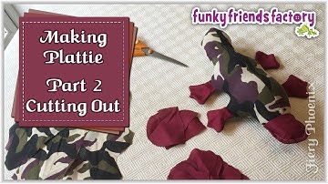 Making Plattie Part 2 Cutting Out :: by Babs at Fiery Phoenix