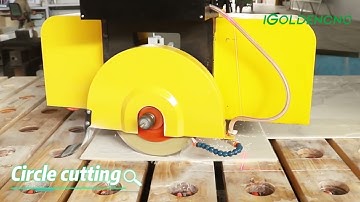 Granite Bridge Saw Stone CNC Router Machine