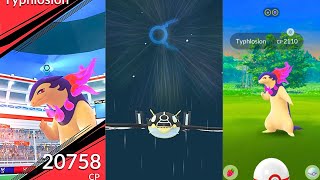 Hisuian Typhlosion Raid in Pokemon Go