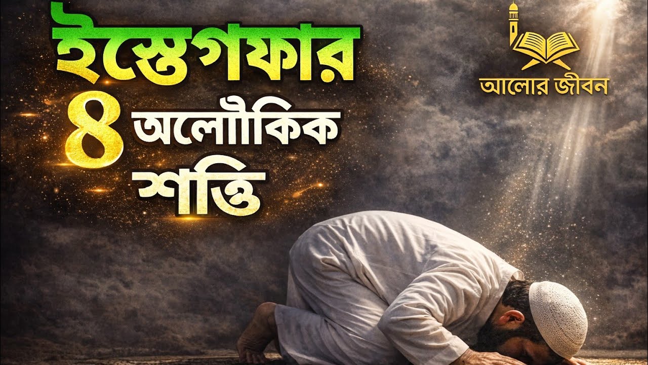 ইস্তেগফারের ৮ অলৌকিক শক্তি যা জীবন বদলে দেয় | কোরান ও হাদিস। জানুন Alor jibon 