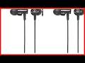 Audio-Technica ATH-CLR100iSBK SonicFuel In-Ear Headphones with In-Line Microphone &amp; Control, Black