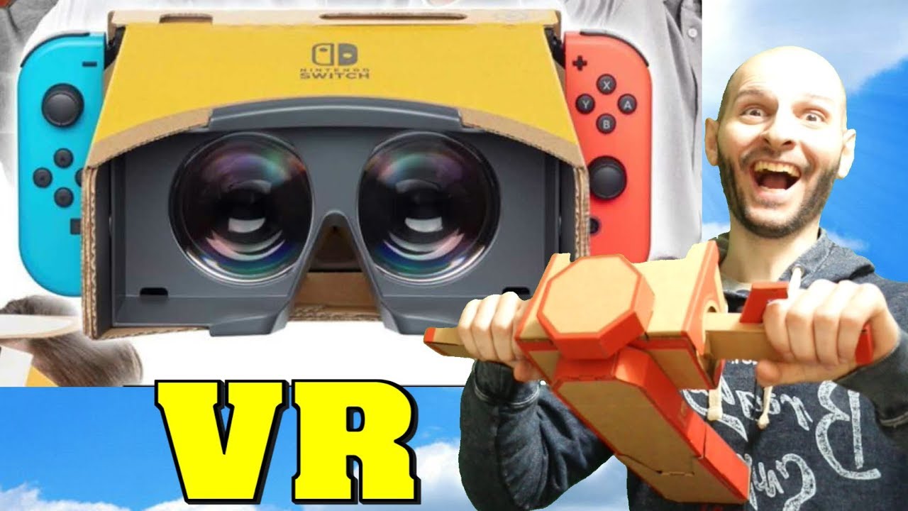 ¡NINTENDO SWITCH TENDRÁ REALIDAD VIRTUAL EN ABRIL! Sasel Nintendo