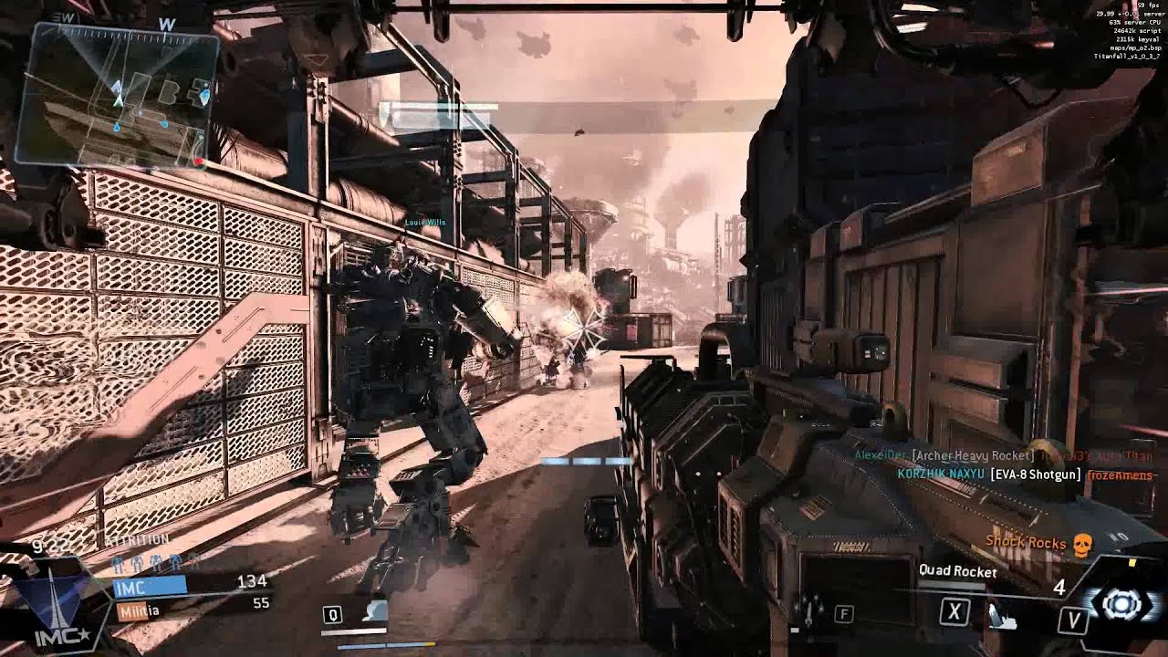 SWEETFX enabled in - TITANFALL - gameplay PC - [running on Windows