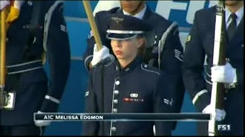 The Star Spangled Banner Melissa Edgmon (A1C USAF)...