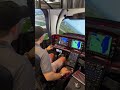 Flying a cirrus aircraft flight simulator #shorts #youtubeshorts