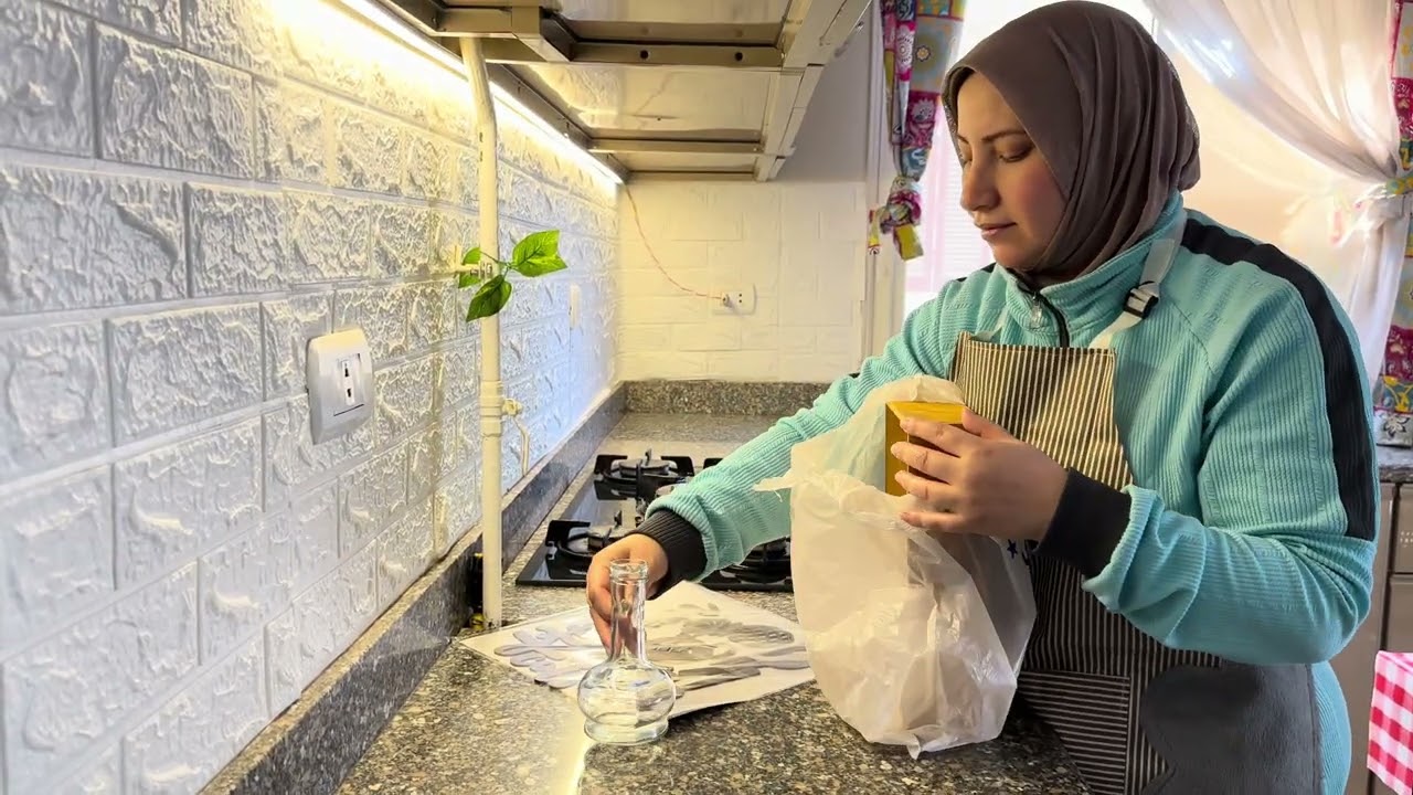 روتين تحفيزي كله نشاط ومشتريات تجديد المطبخ في رمضان 