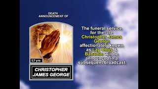Christopher James George medium