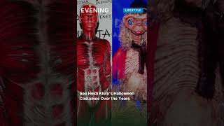 See Heidi Klum’s Halloween Costumes Over the Years #shorts