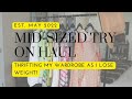 SPRING THRIFT HAUL & TRY ON | MID SIZED