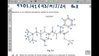 9701/41/M/J/24 | 9701/43/M/J/24 - Qn8 - A LEVEL CHEMISTRY PAPER 41