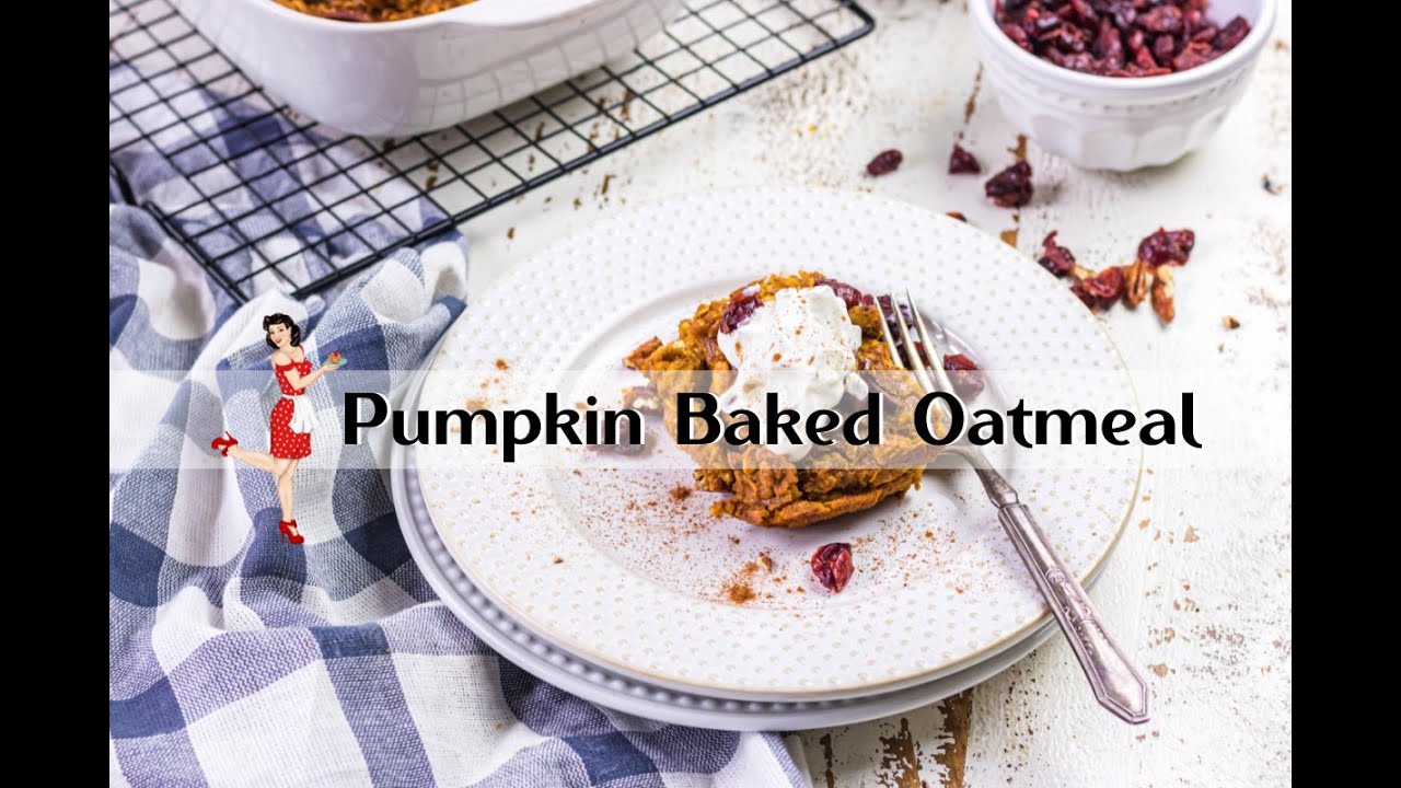 Pumpkin Baked Oatmeal image