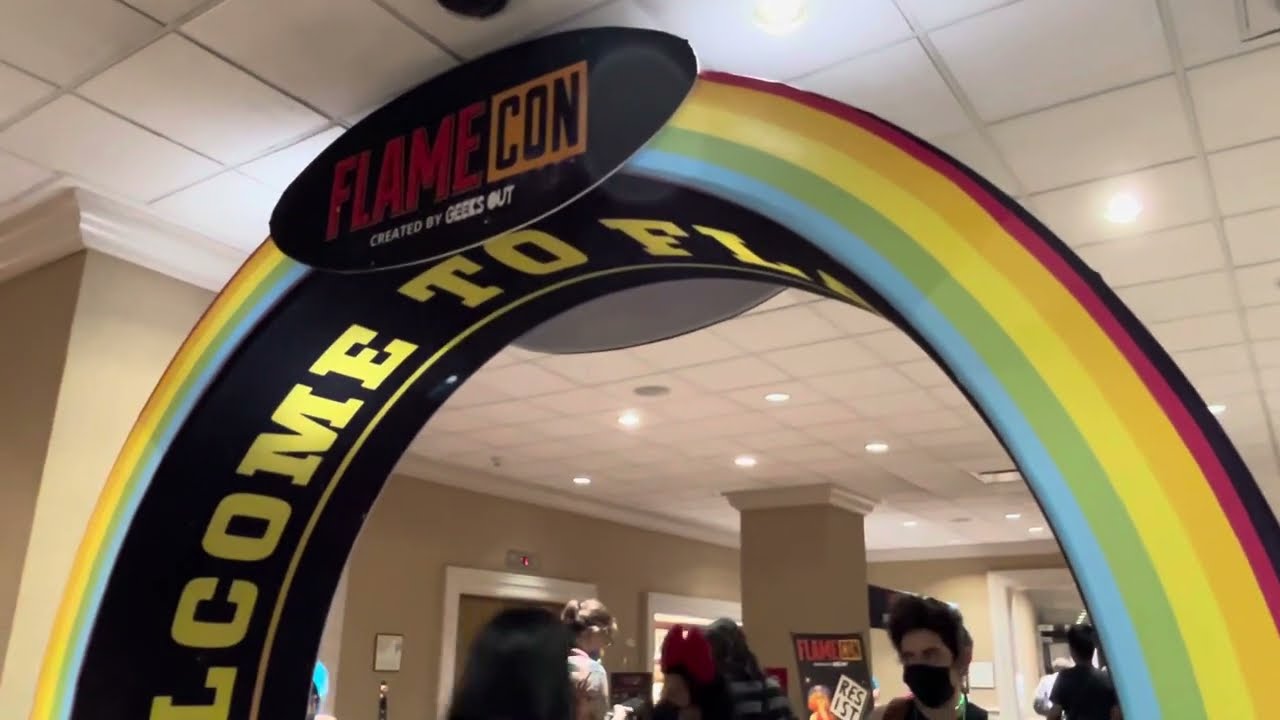 Flame Con 2025 🏳️‍🌈 Exhibitor Area walk thru