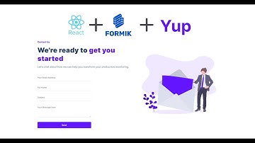 Formik and  yup in 17minutes | Formik | yup