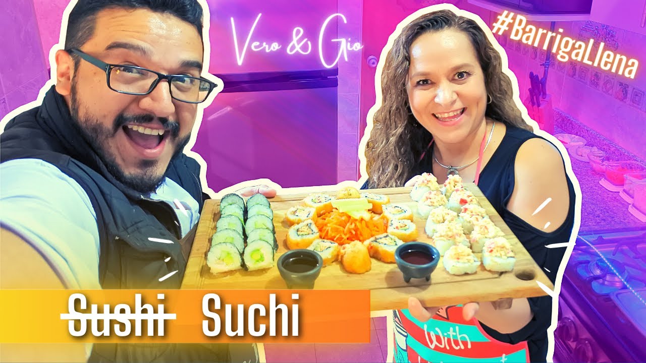 ¿Cómo hacer SUSHI EMPANIZADO? BarrigaLlena YouTube