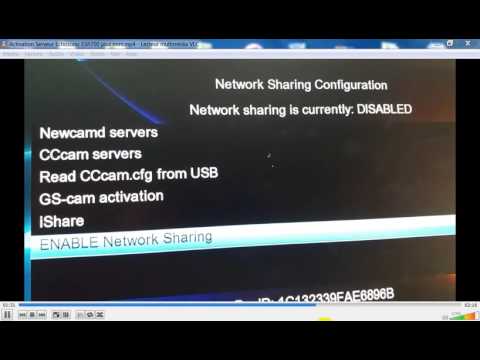 Activation Serveur Echosonic ESR700 Plus Mini 