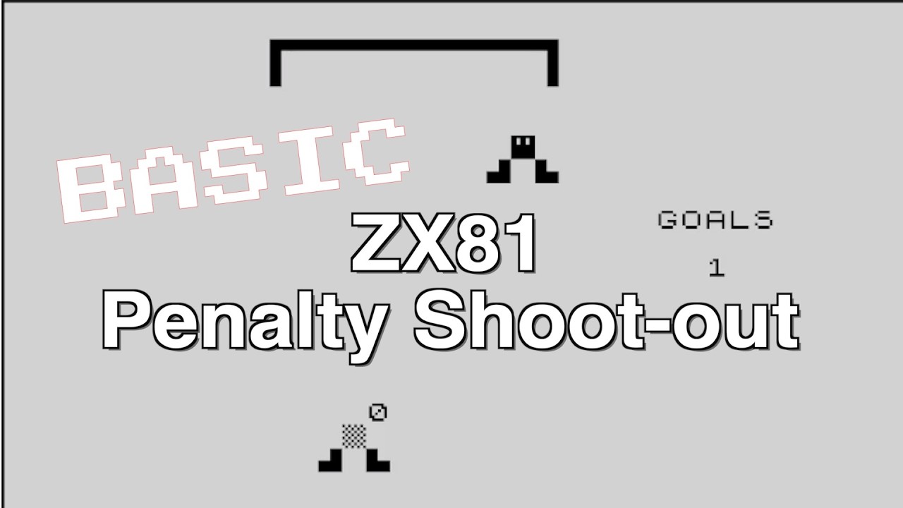 ZX81 Penalty Shoot out by Animated ALex