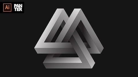 Triple Impossible Triangle | Illustrator Tutorial