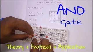 Logic Gates :- AND Gate [ Theory + Practical + Application ] (In Hindi)