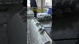 Deburring of Aluminum Die casting Covers#youtubeshorts