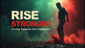 "Rise Stronger: Turning Setbacks into Comebacks"