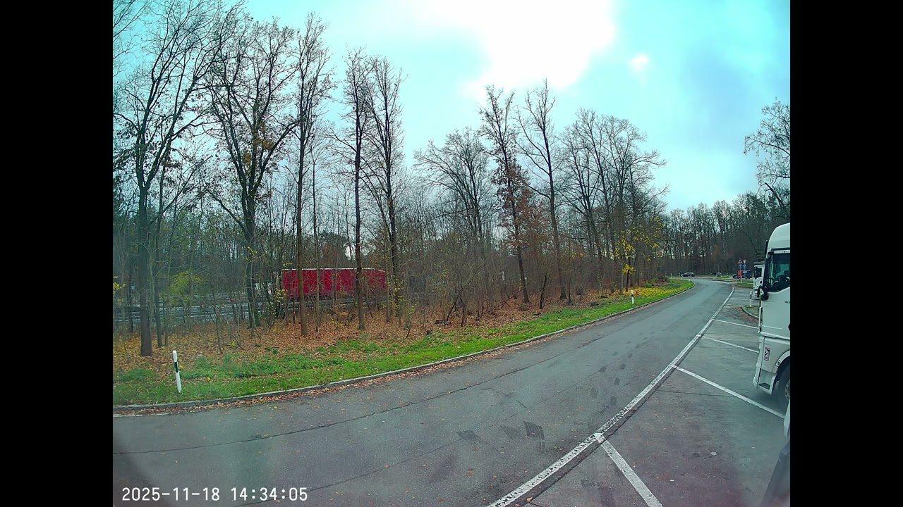 ASMR Truck Stop Ambience 🚛 | Relaxing Road Sounds & Passing Cars | 30 Minutes of Calm