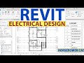 How to Design Electrical Layout (Plan) in Revit for Beginners @horsepowercad #revitbim #revit_mep