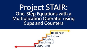 One-Step Equations - Part 7 ‖ Introduction to Equations ‖ Grade 6 ‖ Project STAIR