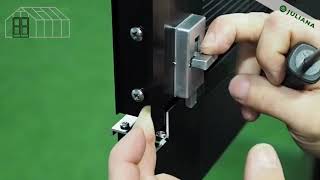 Juliana Greenhouse Assembly Video - Attaching The Door