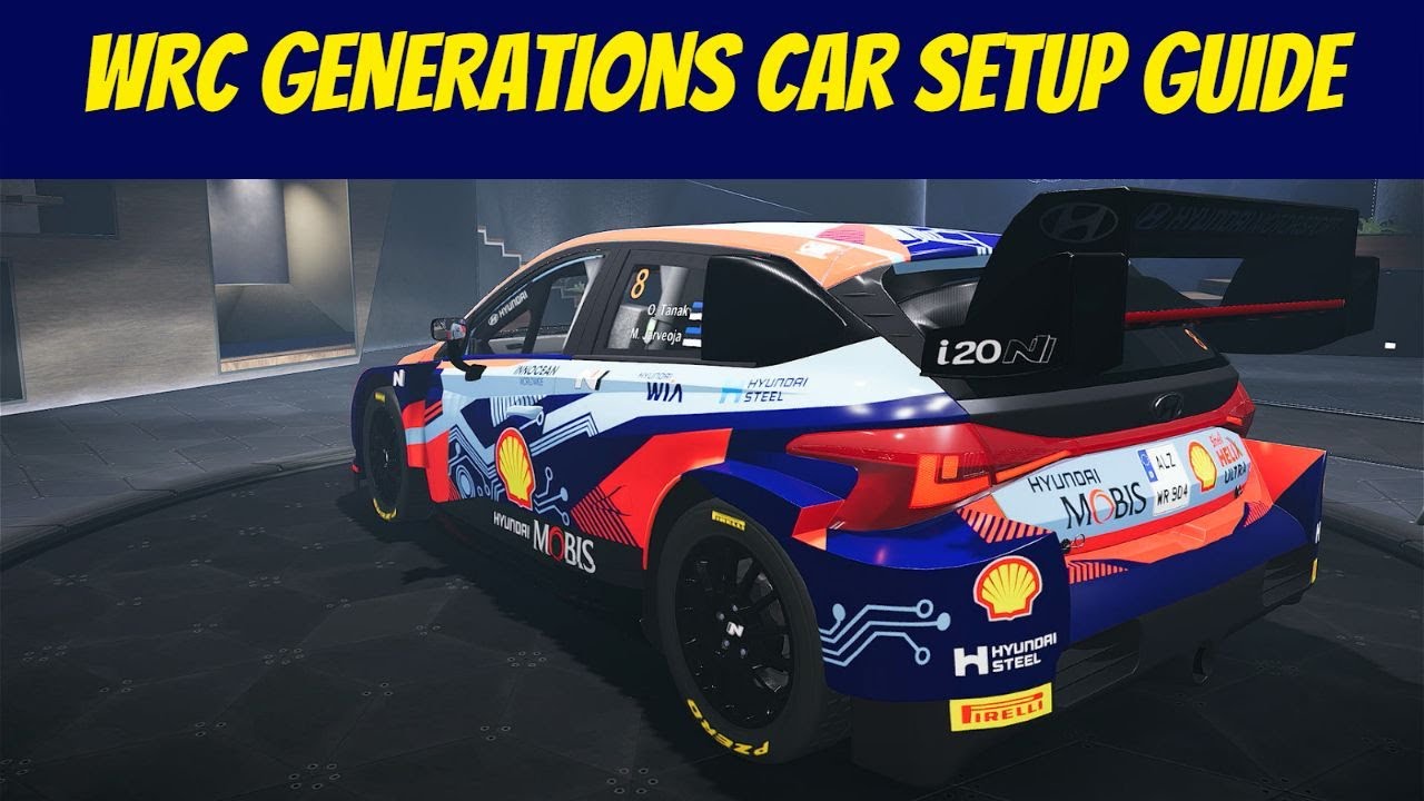 WRC Generations Car Setup Guide